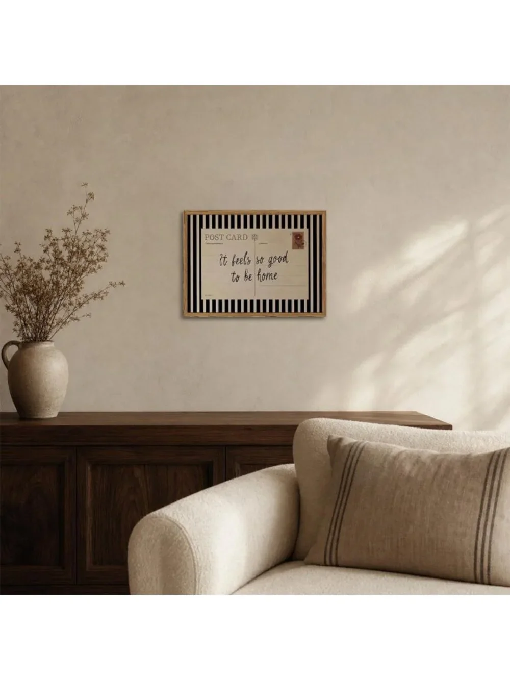 Vintage Inspirational Quote Wall Art - Minimalist Canvas Decor for Home, 24x16